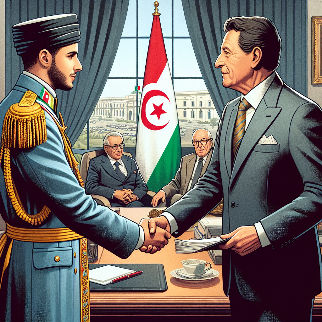 Le président de la République reçoit le président du Sénat italien